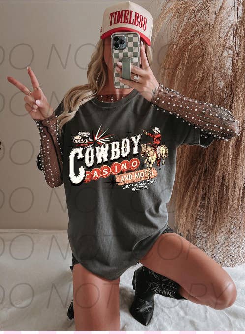 The American Honey - Cowboy Casino | Western | Cowgirl | CC Graphic Tshirt